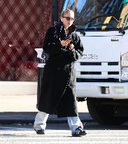 Lila Grace Moss out in New York