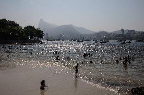 BRAZIL-RIO DE JANEIRO-DAILY LIFE-HEAT WAVE