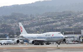 U.S.-SAN FRANCISCO-XI JINPING-ARRIVAL