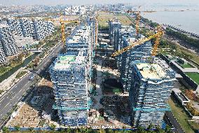 A New Property Under Construction in Hangzhou