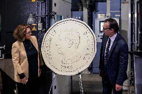 King Charles III Coin Unveiled In Canada - Winnipeg