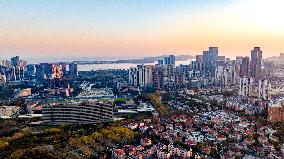 West Coast New Area Panoramic View in Qingdao