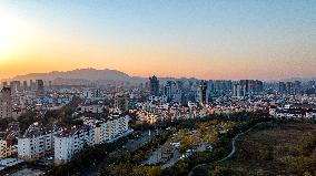 West Coast New Area Panoramic View in Qingdao