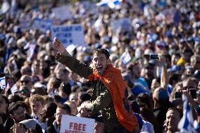 March For Israel On National Mall In Washington, DC