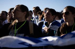 March For Israel On National Mall In Washington, DC