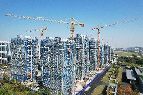 A New Property Under Construction in Hangzhou