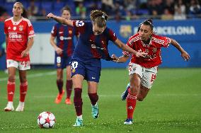 FC Barcelona v SL Benfica: Group A - UEFA Women's Champions League 2023/24