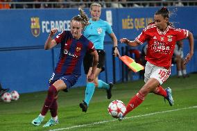 FC Barcelona v SL Benfica: Group A - UEFA Women's Champions League 2023/24