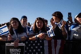 March For Israel On National Mall In Washington, DC