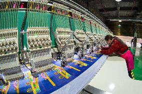 A Embroidery Workshop in Qiandongnan