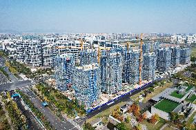 A New Property Under Construction in Hangzhou