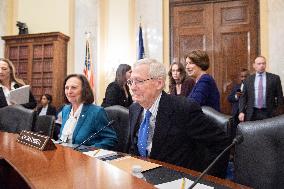 Senate Rules And Administration Meeting - Washington