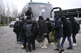 FINLAND - RUSSIA - BORDER - ASYLUM SEEKERS