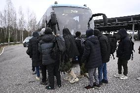 FINLAND - RUSSIA - BORDER - ASYLUM SEEKERS