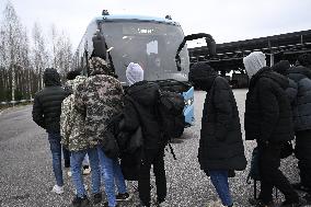 FINLAND - RUSSIA - BORDER - ASYLUM SEEKERS