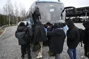 FINLAND - RUSSIA - BORDER - ASYLUM SEEKERS