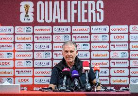 2026 FIFA World Cup Qualifier - Qatar V  Afghanistan Press Conference