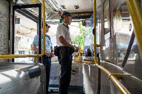 Hong Kong Police To Patrol On Public Bus