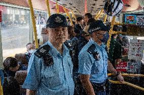 Hong Kong Police To Patrol On Public Bus