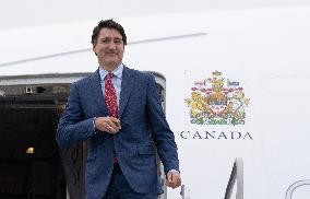 Justin Trudeau Leaves For APEC Summit - Vancouver