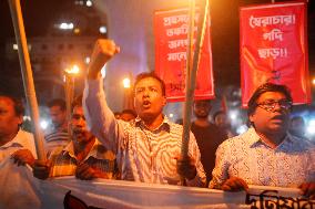 Protest In Dhaka, Bangladesh