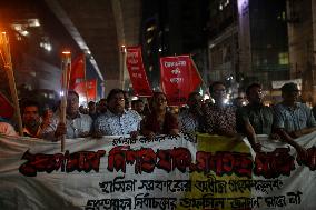 Protest In Dhaka, Bangladesh