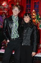 Galeries Lafayette Christmas decorations inauguration