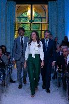 Queen Letizia Attends A Tech Event - Madrid