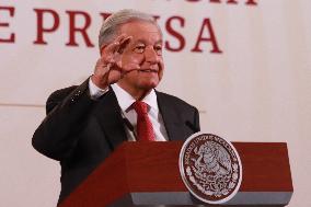 Mexican President, Lopez Obrador News Conference