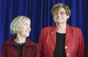 Nobel Prize winners Goldin, Kariko