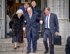 Royals Attend Te Deum - Brussels