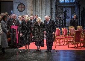 Royals Attend Te Deum - Brussels