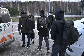 FINLAND - RUSSIA - BORDER - ASYLUM SEEKERS