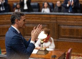 Pedro Sanchez Wins New Term As PM - Madrid