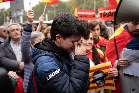 Anti-Sanchez Protest - Madrid