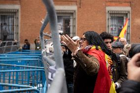 Anti-Sanchez Protest - Madrid