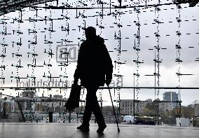 GERMANY-BERLIN-NATIONWIDE RAIL STRIKE