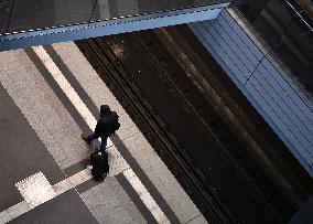 GERMANY-BERLIN-NATIONWIDE RAIL STRIKE