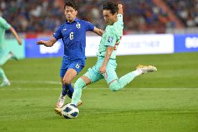 (SP)THAILAND-BANGKOK-FOOTBALL-2026 FIFA WORLD CUP ASIAN QUALIFIER-GROUP C-CHN VS THA