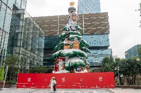 Christmas Atmosphere in Shanghai