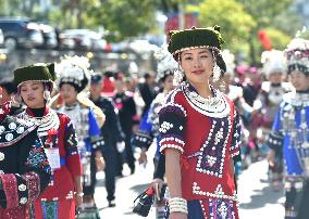 People Celebrate The Miao New Year in Qiandongnan