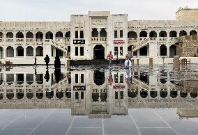 Heavy Rains In Doha,Qatar