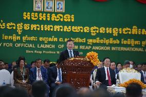 CAMBODIA-SIEM REAP-CHINESE-INVESTED AIRPORT-INAUGURATION