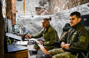 Work of Hvozdyka gun crew of the 65th Brigade in Zaporizhzhia sector
