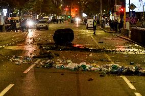 Bulgaria Fans Clash With Police During Protest Ahead Of Euro 2024 Qualifier