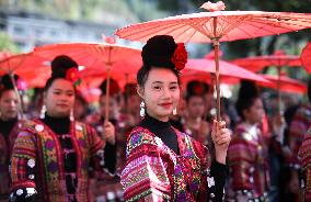 #CHINA-GUIZHOU-LEISHAN-MIAO NEW YEAR & GUZANG FESTIVAL-CELEBRATION (CN)