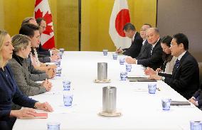 Japan-Canada leaders' talks