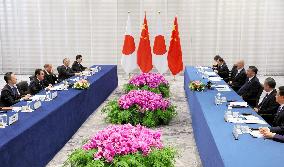 Japan-China leaders' talks
