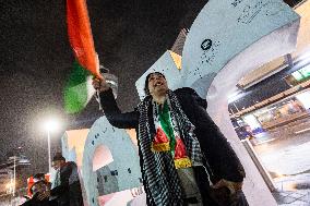 Pro-Palestinian Protests At Amsterdam Schiphol Airport