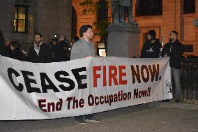 Vigil For Peace Rally In The Israel-Hamas War